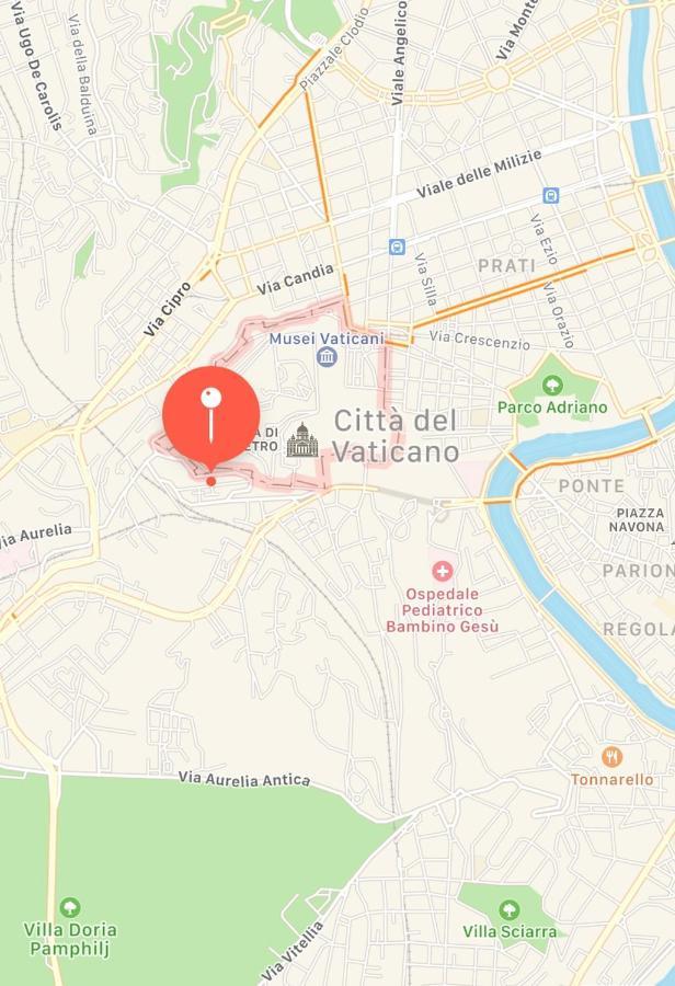 Appartamento Vaticano Rzym Zewnętrze zdjęcie
